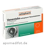Produktbild: Venentabs-ratiopharm Retardtabletten 100 Stück RATIOPHARM GMBH