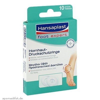 Hansaplast Druckschutzringe groß 10 St., Beiersdorf AG