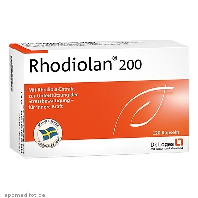 Rhodiolan 200 120 St., Dr. Loges + Co. GmbH