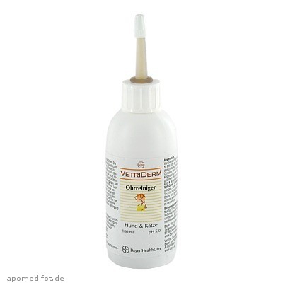 VetriDerm Ohrenreiniger vet. 100 ml, Elanco Deutschland GmbH