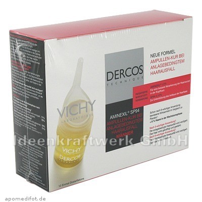 VICHY DERCAP SP94 MAENNER - 12X6 ML, 